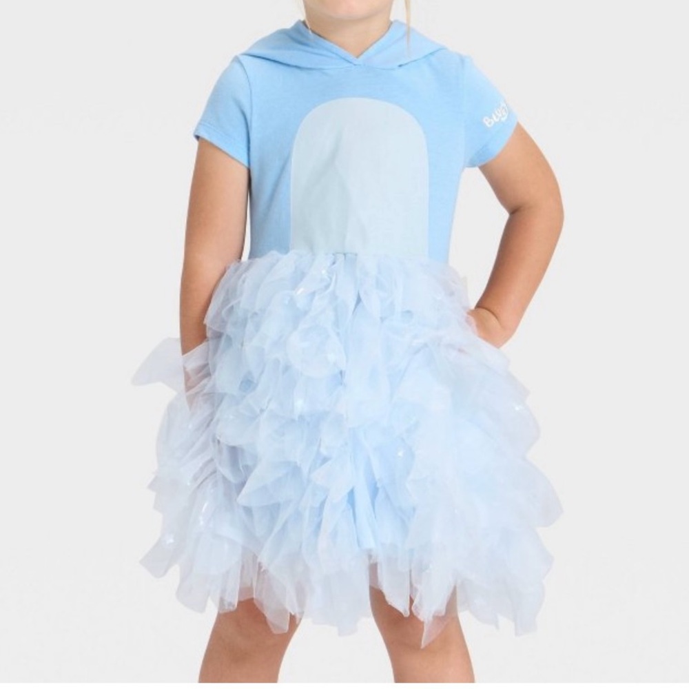Bluey 4T tulle dress. Good condition!